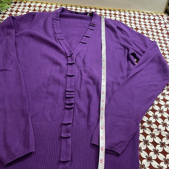 Purple Cardigan - Picture 4 of 11